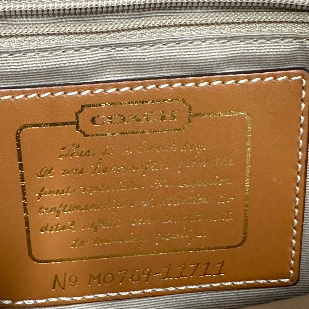 Coach Patchwork Shoulder Bag. Includes Authentici… - image 2